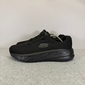 Skechers Max Cushioning Elite Womens Shoes Size 9.5 Black Sneakers 99913 BBK